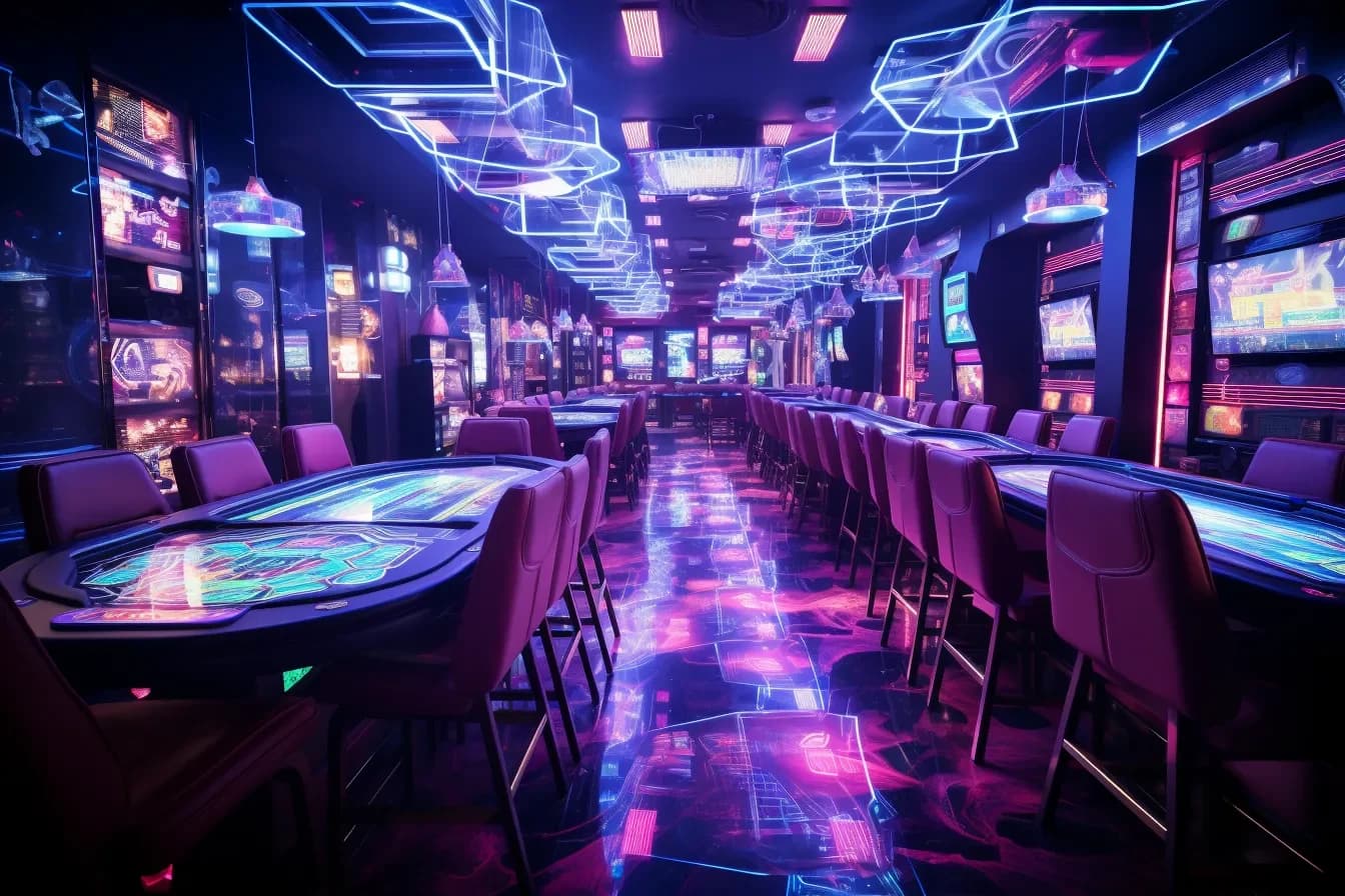 Дополненная реальность в казино с живыми дилерами image