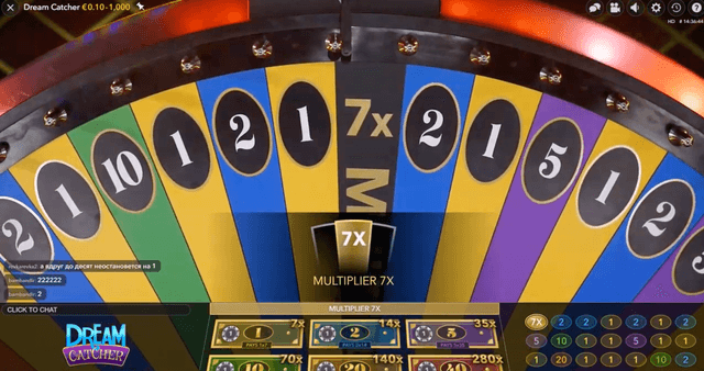 Шансы и выплаты Live Dream Catcher image