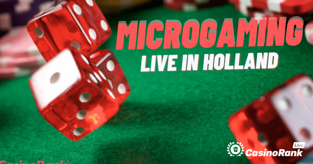 Microgaming переносит свои онлайн-слоты и живые игры казино в Голландию