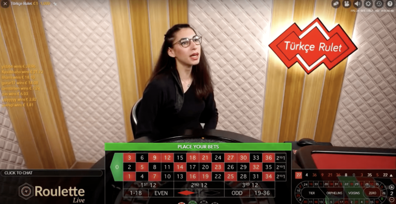 Live Turkish Roulette